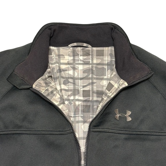 Under Armour Men’s ColdGear Storm Water Resistant Jacket. Black Size XXL #1441 - Picture 3 of 10